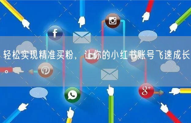 轻松实现精准买粉，让你的小红书账号飞速成长。