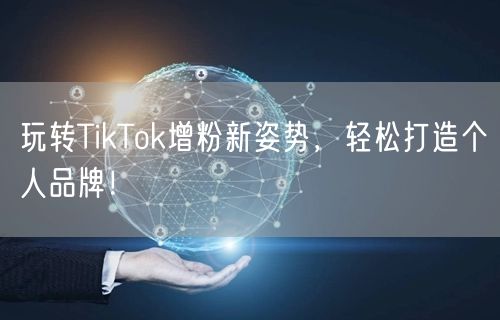玩转TikTok增粉新姿势，轻松打造个人品牌！