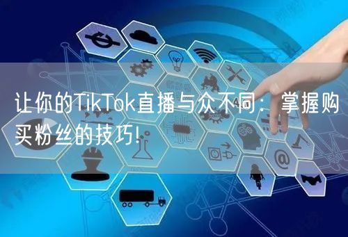 让你的TikTok直播与众不同：掌握购买粉丝的技巧!