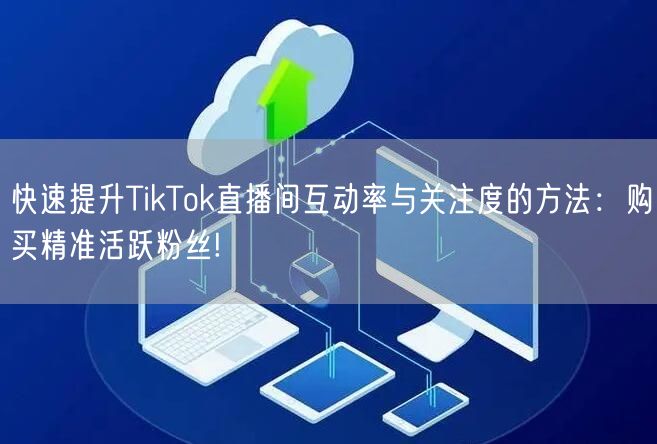 快速提升TikTok直播间互动率与关注度的方法：购买精准活跃粉丝!