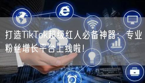 打造TikTok超级红人必备神器：专业粉丝增长平台上线啦！