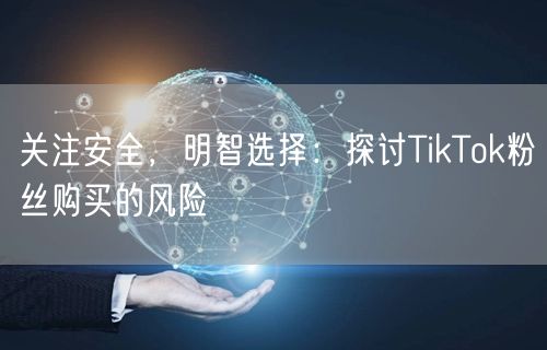 关注安全，明智选择：探讨TikTok粉丝购买的风险