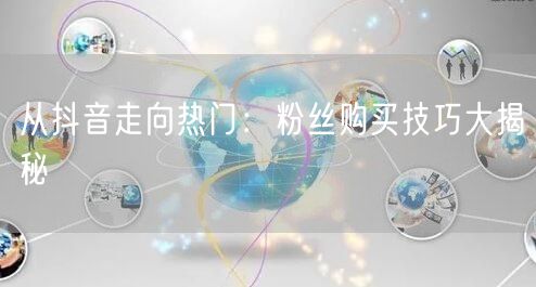 从抖音走向热门:粉丝购买技巧大揭秘