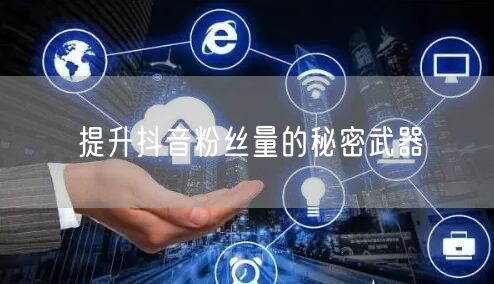 提升抖音粉丝量的秘密武器