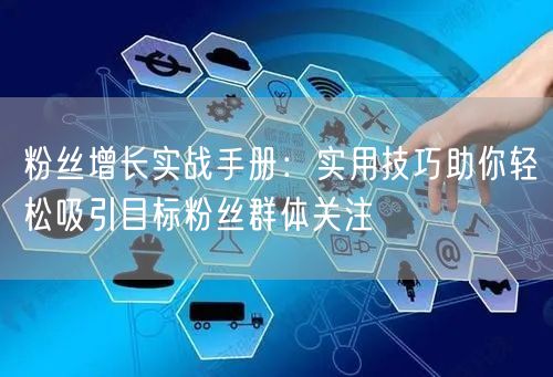 粉丝增长实战手册：实用技巧助你轻松吸引目标粉丝群体关注