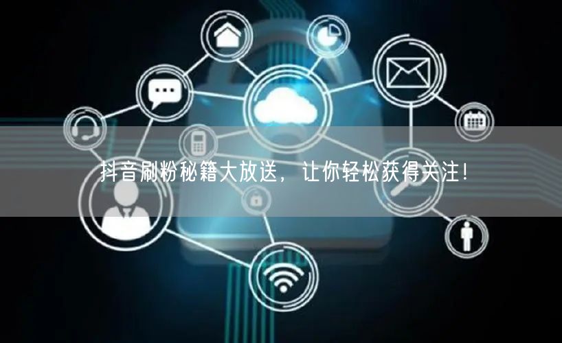 抖音刷粉秘籍大放送，让你轻松获得关注！