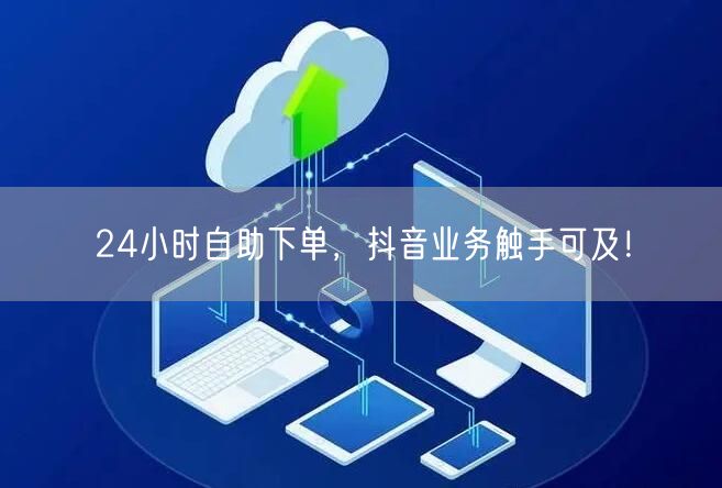 24小时抖音业务自助下单，高效便捷！