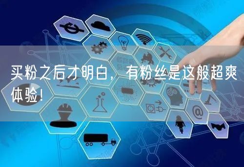 买粉之后才明白，有粉丝是这般超爽体验！