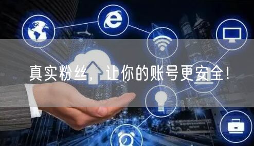 真实粉丝，让你的账号更安全！