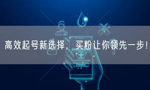 高效起号新选择，买粉让你领先一步！